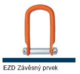 demontovatelné oko typ EZD